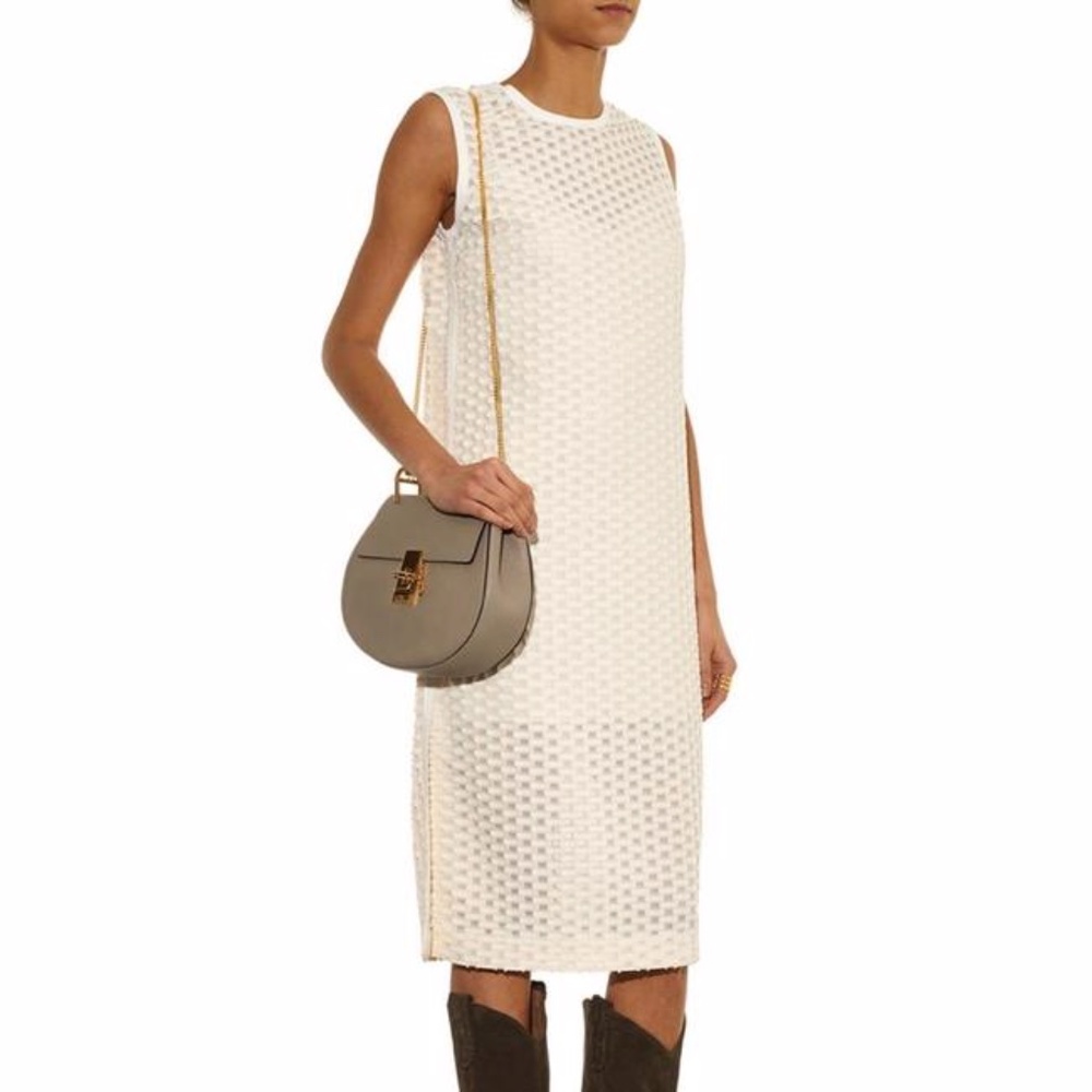 Elizabeth and James Aldridge Dress in Ivory XS brand new w/ slip